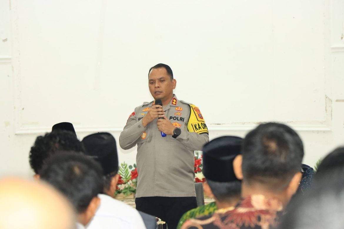 Jadi Narasumber Harmonisasi Pemilu Damai, Kapolres Sergai: Jaga Kerukunan