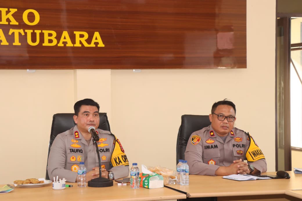 Polres Batubara Lakukan Pengamanan Ketat Kampanye Pilkada 2024