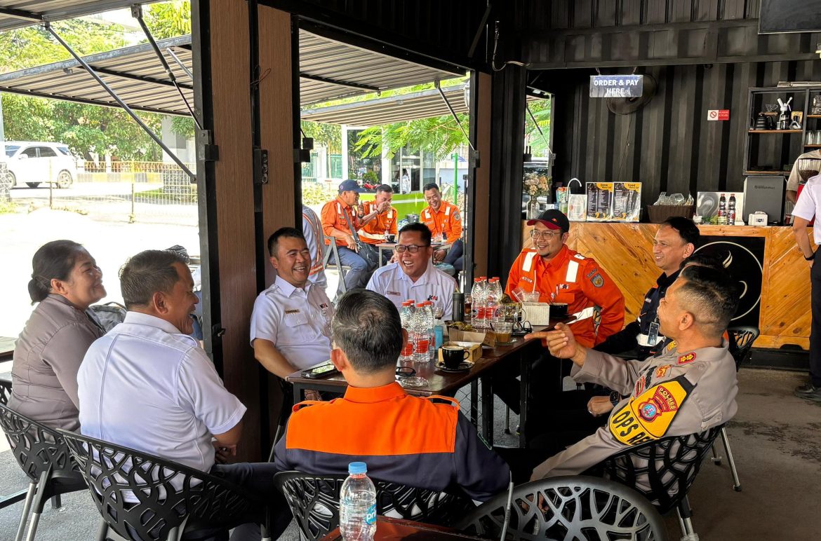 Kapolres Tebing Tinggi Koordinasi Dengan PT. KAI, Bahas Upaya Pencegahan Kecelakaan Kereta Api