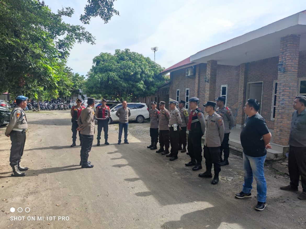 Polres Batu Bara Pengamanan Kampanye Dialogis