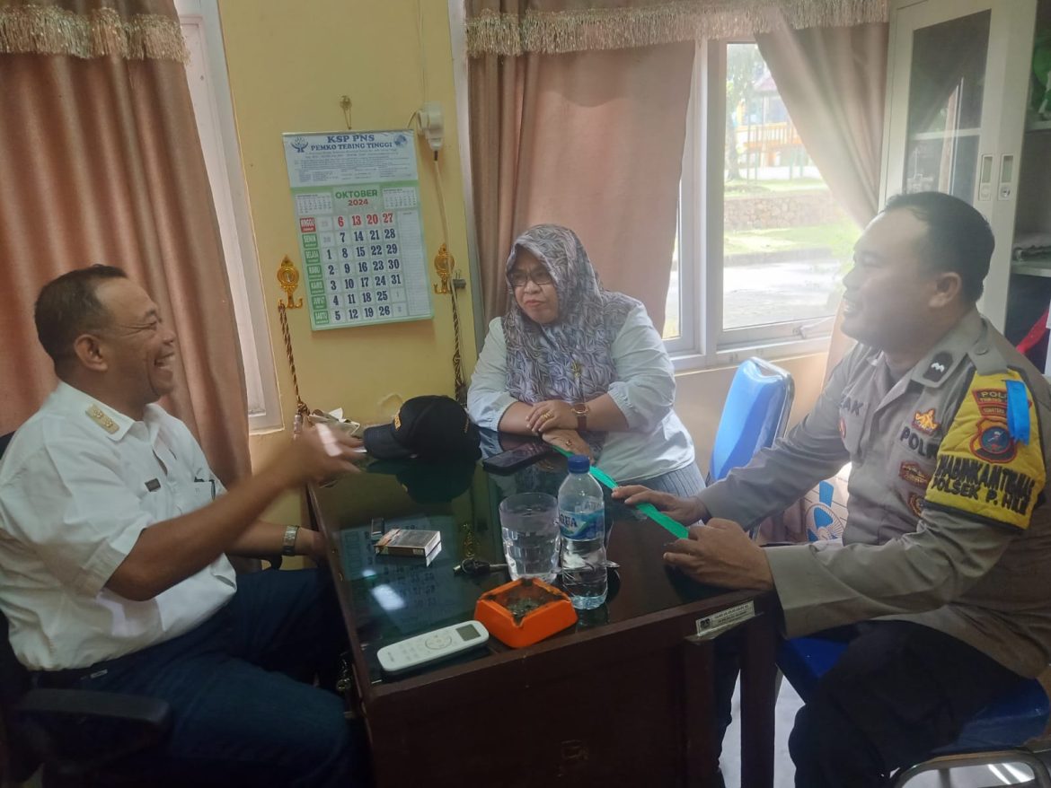 Jelang Pilkada 2024, Bhabinkamtibmas Polres Tebing Tinggi Cooling System di UPTD Rusunawa