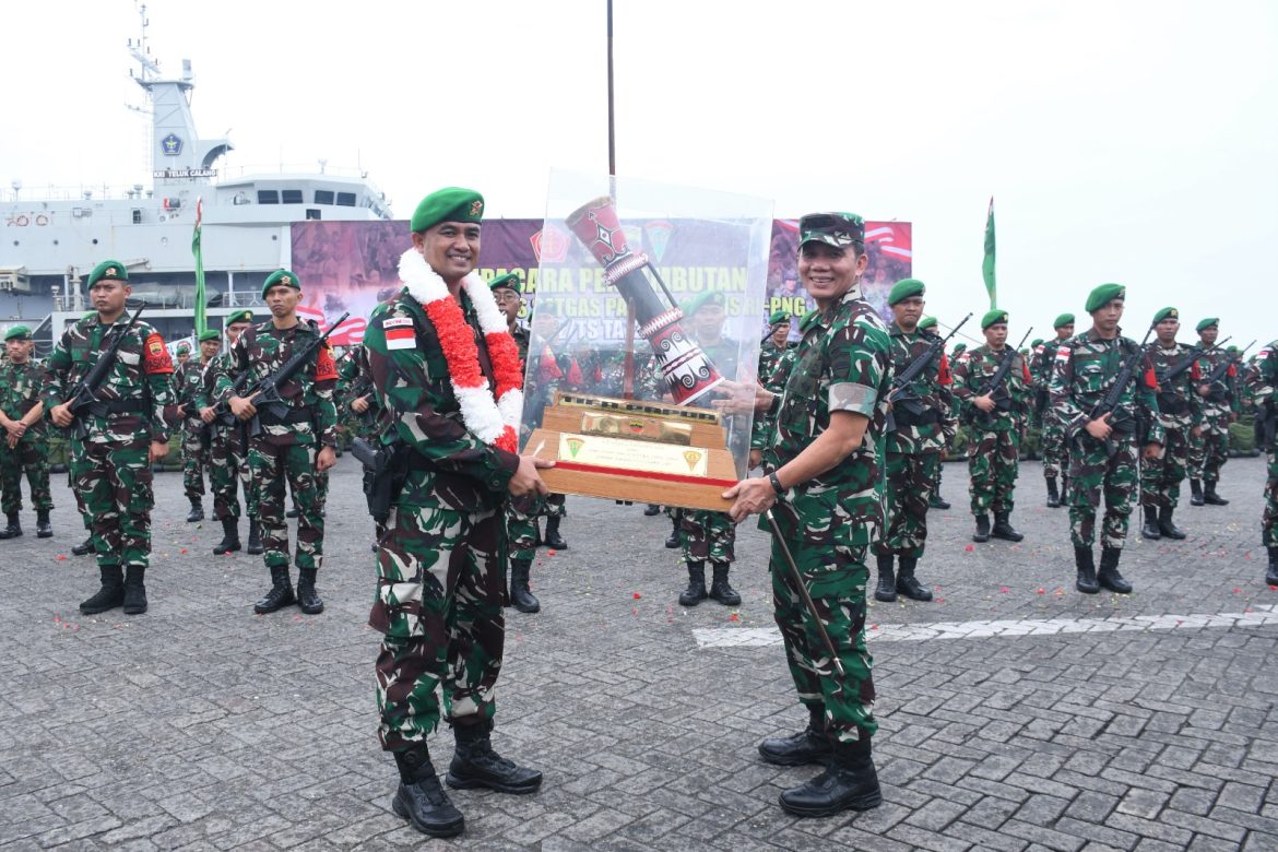 18 Bulan Tugas Operasi Pamtas RI-PNG, Pangdam I/BB Apresiasi Satgas Yonif 122/TS