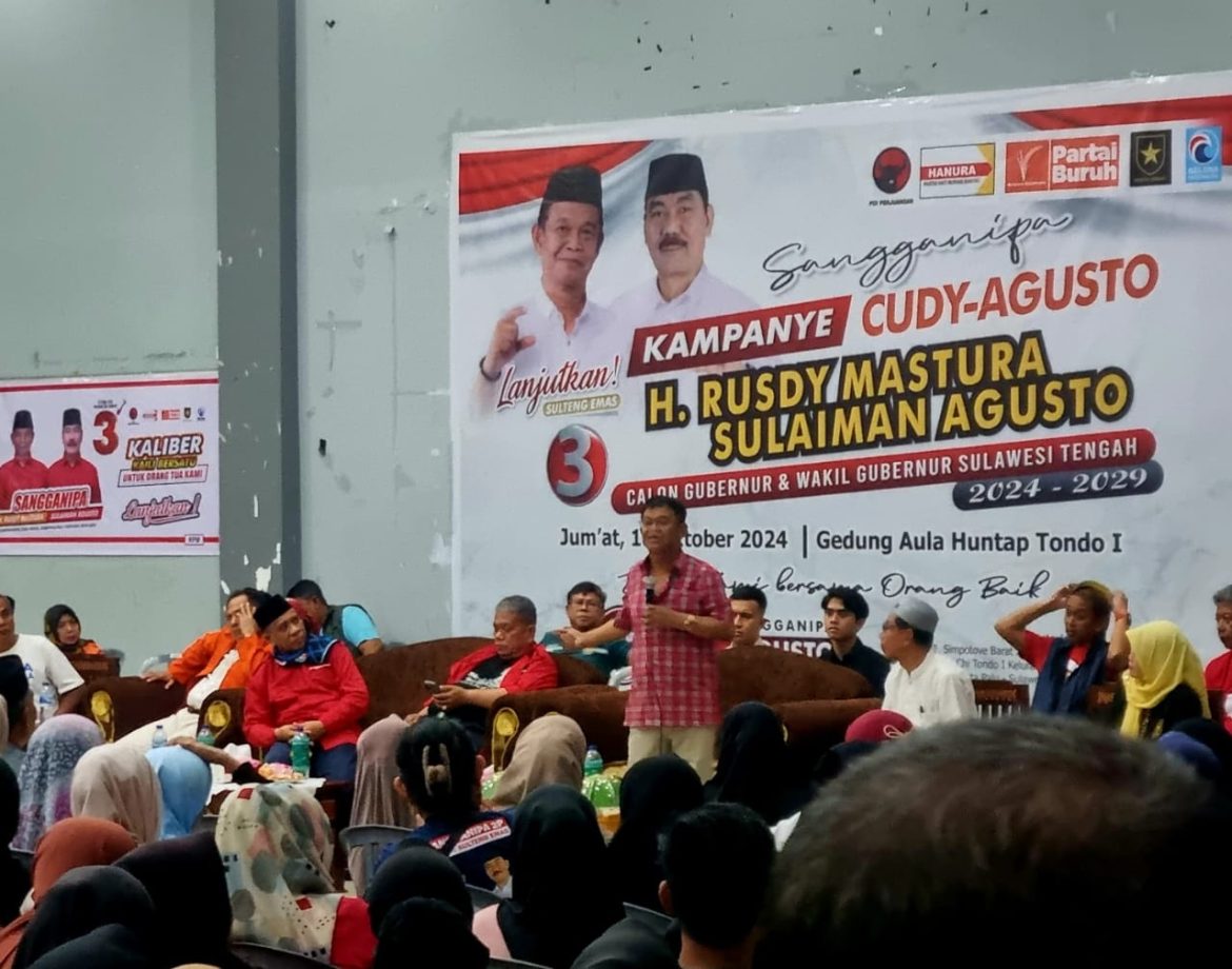 Didepan Ribuan Penyintas Bencana, Rusdy Mastura Kenang Perjuangan Rehab Rekon Hingga Bangun HUNTAP