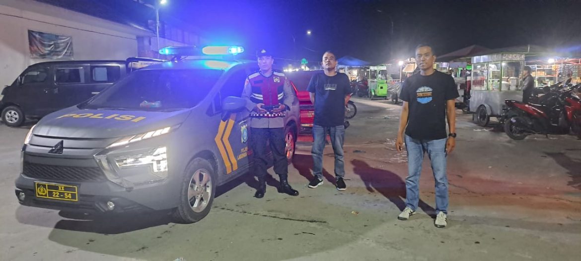 Personil Polsek Labuhan Ruku Patroli Susuri Jalanan Antisipasi Aksi Geng Motor