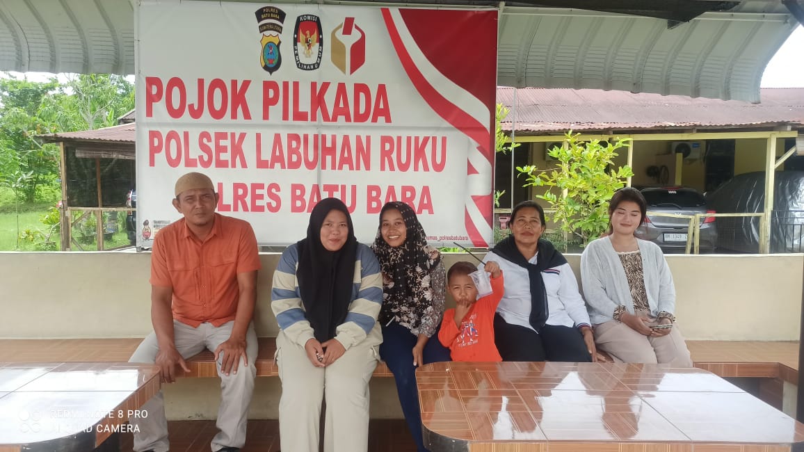 Polsek Labuhan Ruku Laksanakan Pojok Pilkada 2024