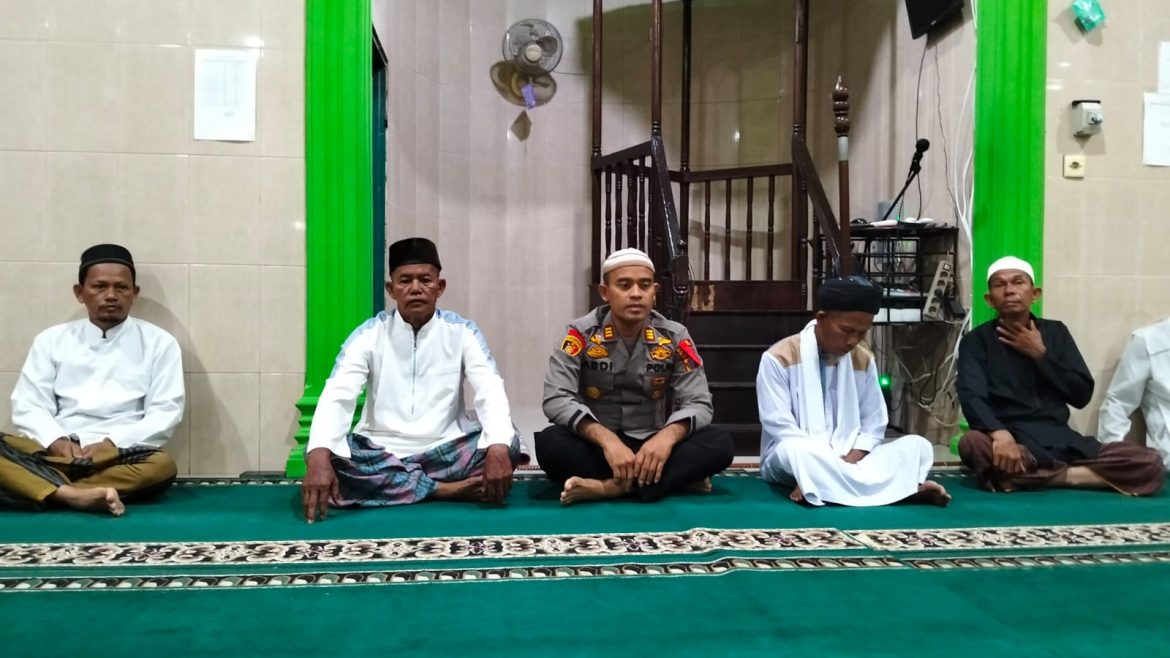 Kapolsek Medang Deras AKP Abdi Tansar, S.H, M.H Gelar Cooling System Melalui Sholat Subuh Berjamaah