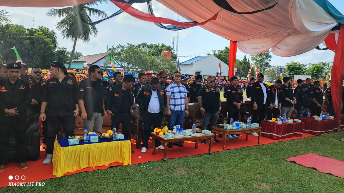 Polres Batu Bara Pengamanan Pelantikan DPC GRIB Jaya