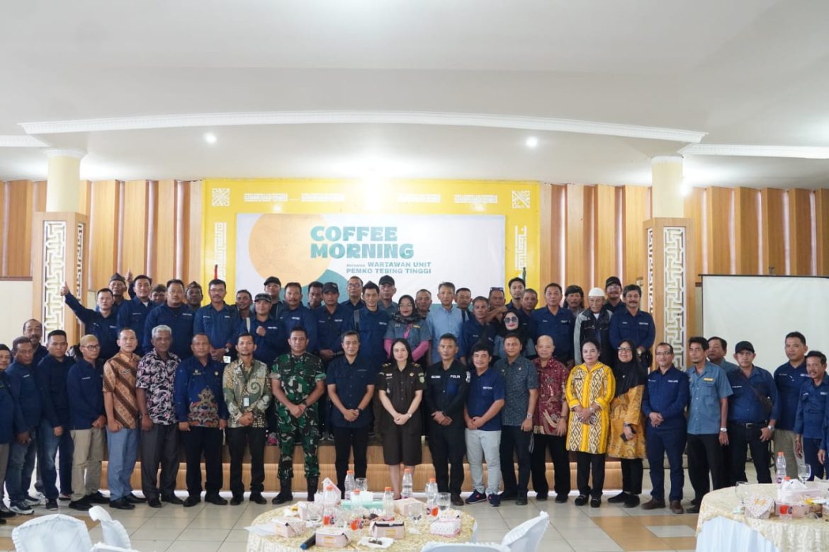 Pererat Sinergi Dengan Insan Pers, Pemko Tebing Tinggi Gelar Coffee Morning