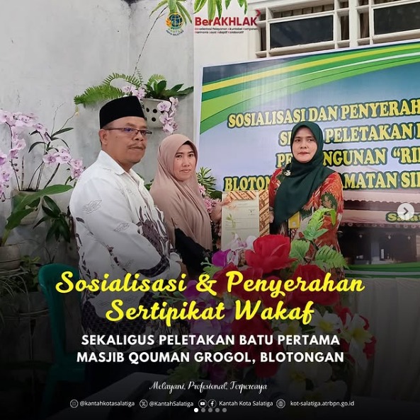 Sosialisasi dan Evaluasi Kegiatan Sertipikasi Tanah Aset Instansi Pemerintah Secara Elektronik