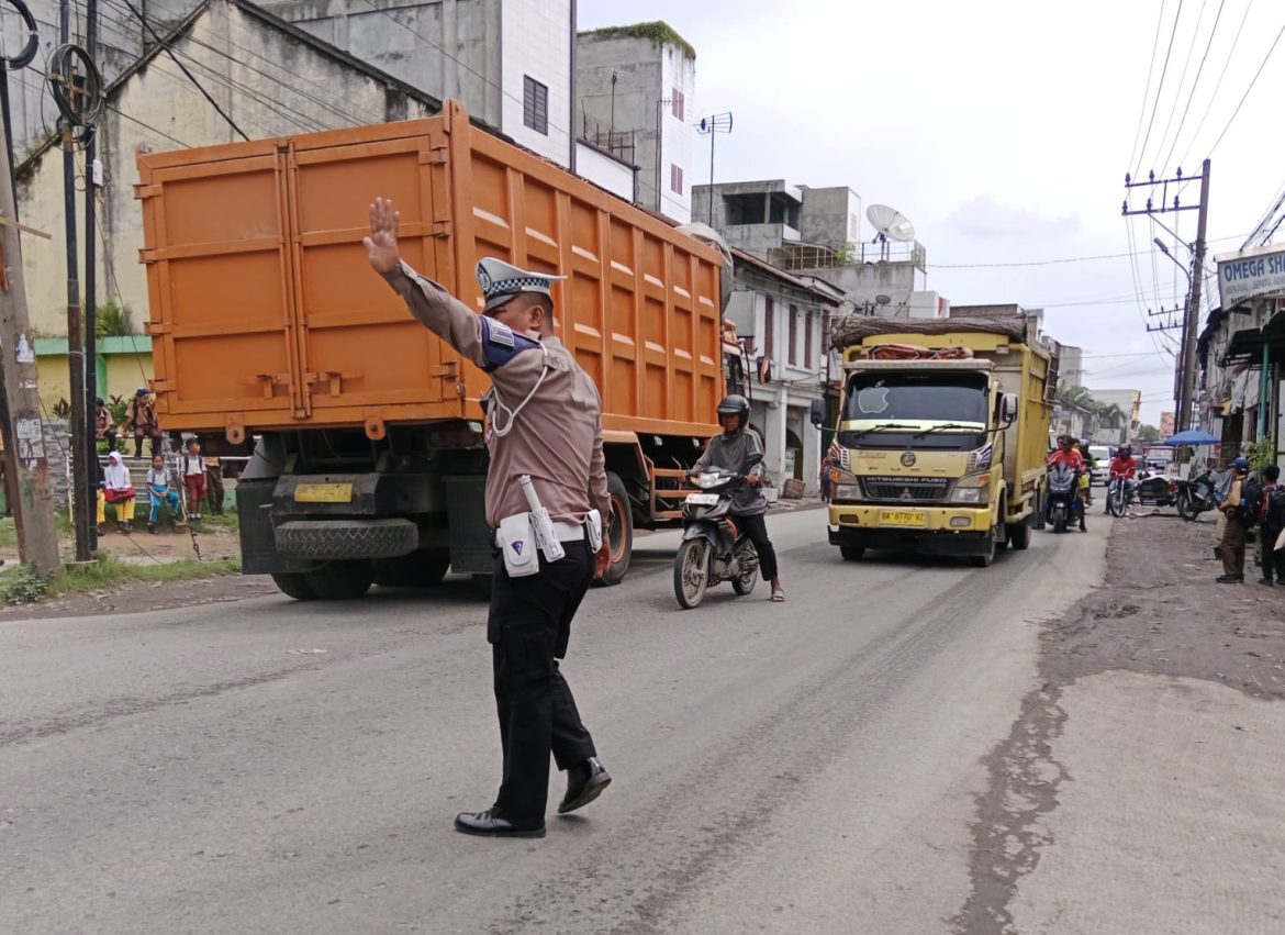 Sat Lantas Polres Sergai Patroli dan Laksanakan KRYD Tertib Berlalulintas