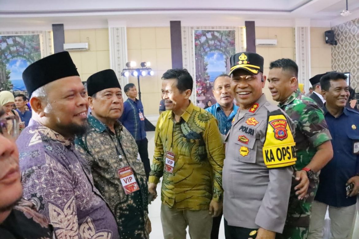 Kapolres Tebing Tinggi Hadiri Debat Publik Kedua Calon Walikota dan Wakil Walikota 2024