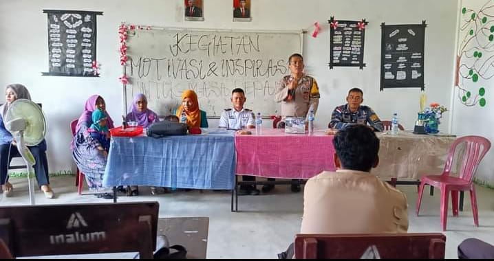 Polsek Lima Puluh Sosialisasi Kamtibmas Lewat Police Goes to School