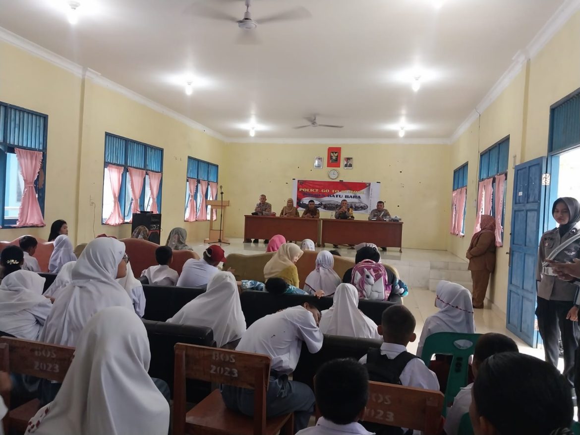 Police Goes to School, Kasat Binmas Sampaikan Pesan Kamtibmas Pada Pelajar