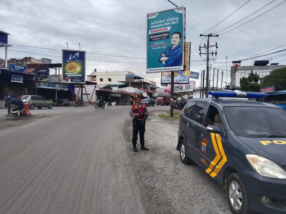 Polsek Indrapura Patroli Presisi Antisipasi Kejahatan