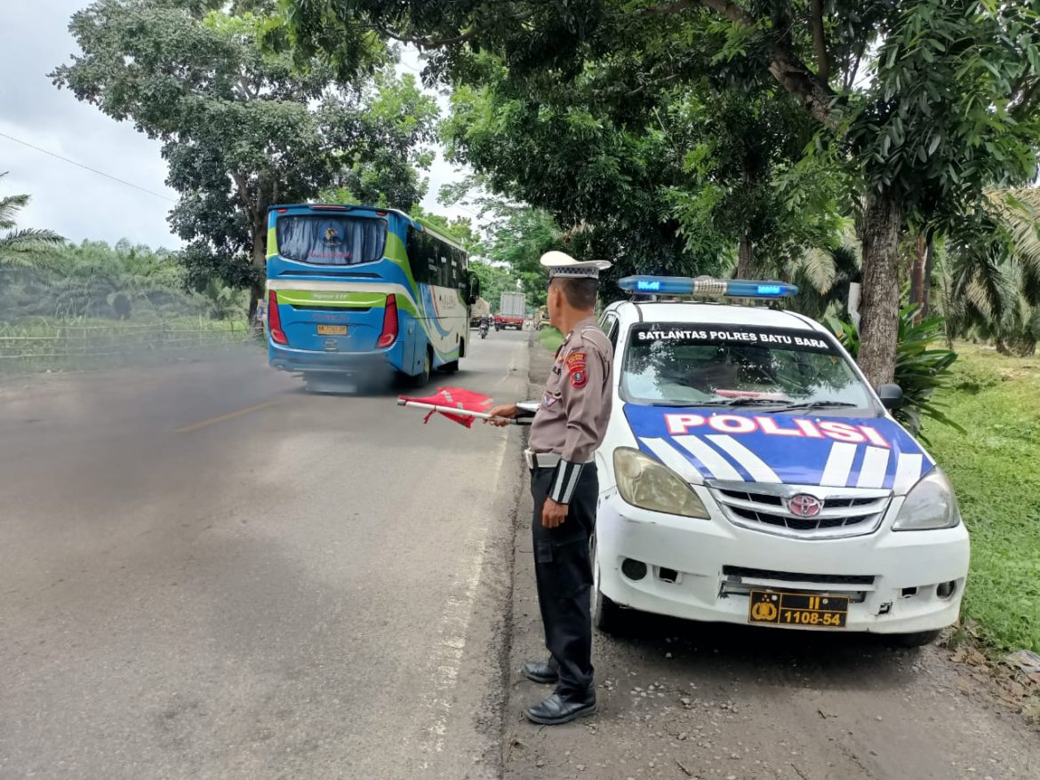 Sat Lantas Polres Batu Bara Patroli dan Himbau Tertib Berlalulintas