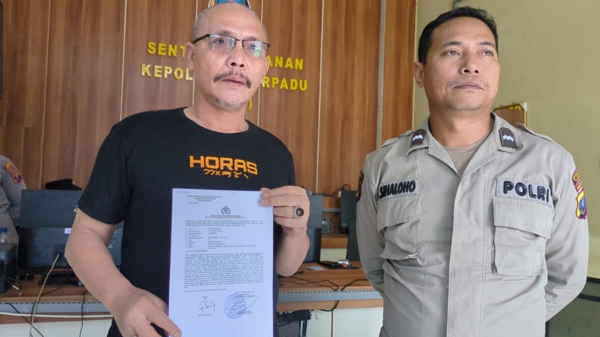 Diduga Dianiaya Suruhan Oknum Kadis, Anggota IWO Samosir Buat Laporan ke Polres