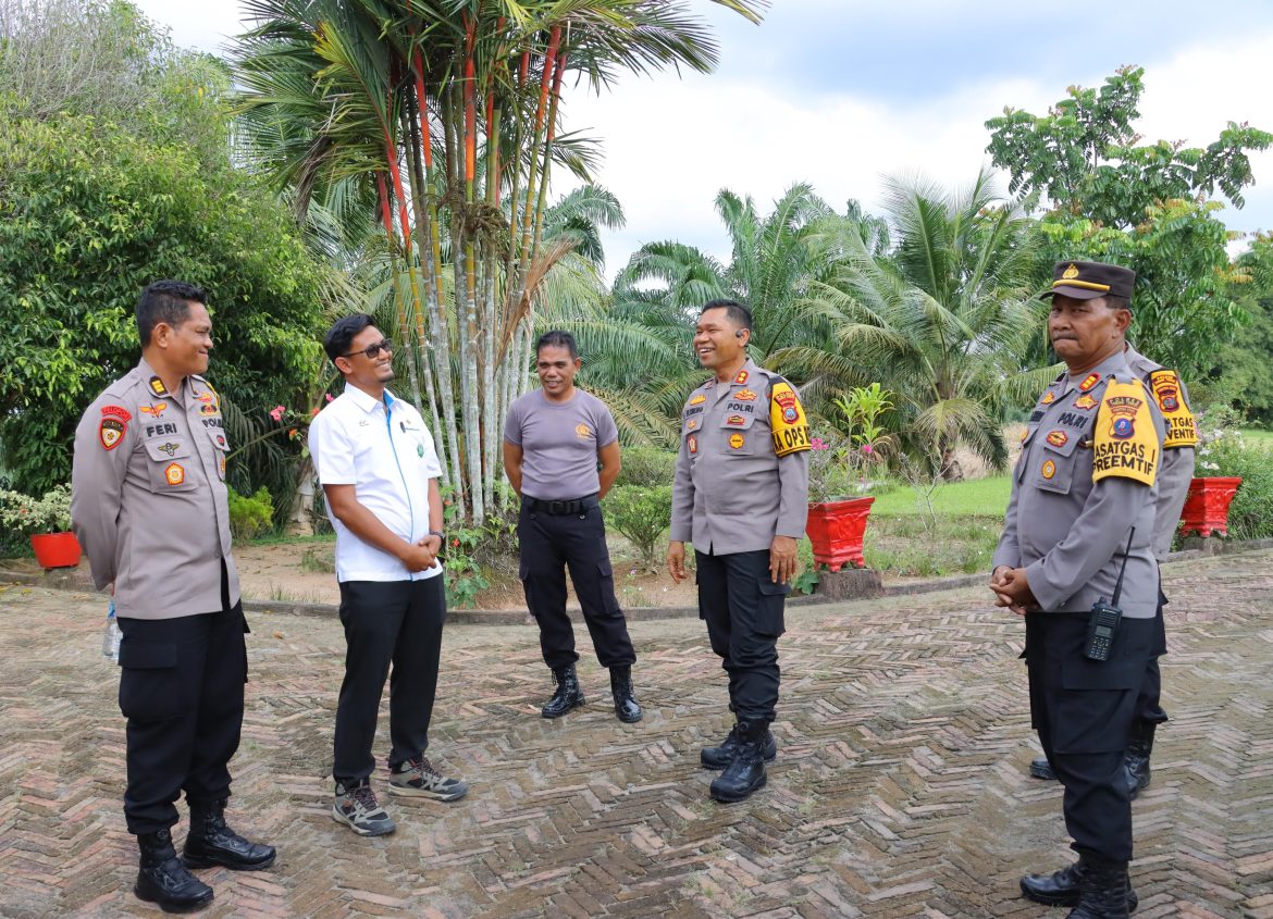 Kapolres Tebing Tinggi Cooling System dan Ajak PTPN IV Pabatu Dukung Program Ketahanan Pangan