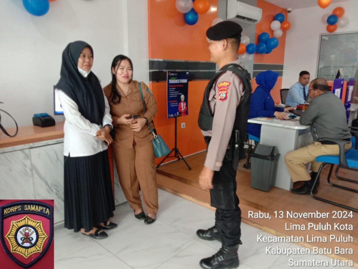 Sat Samapta Polres Batu Bara Gelar Patroli Dialogis dan Cooling System Guna Jaga Kondusivitas Jelang Pilkada