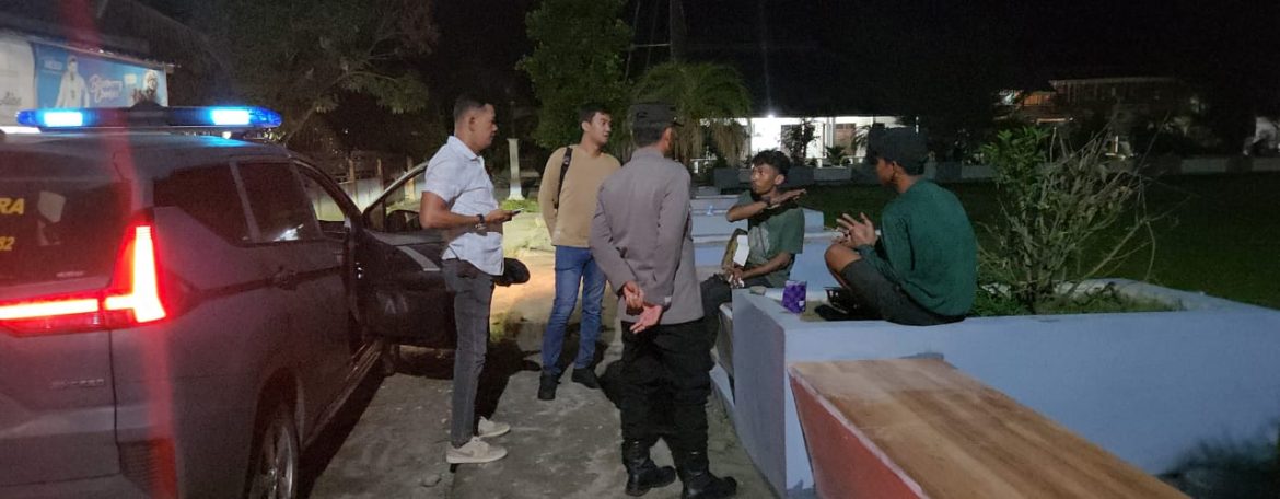 Polres Batu Bara, Jaga Kondusifitas Malam Dengan Patroli Dialogis