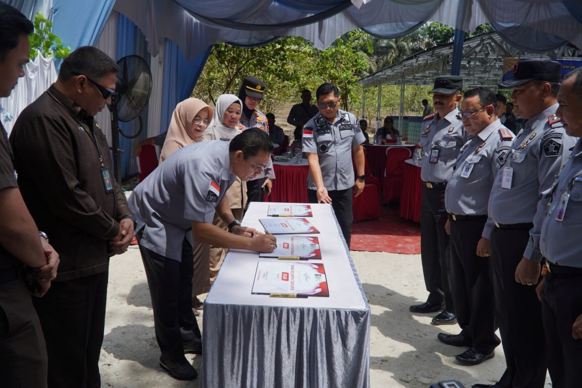 SEBUAH HARAPAN BARU, KAKANWIL KEMENKUMHAM RIAU RESMIKAN EMPAT GRIYA ABHIPRAYA BAPAS PEKANBARU