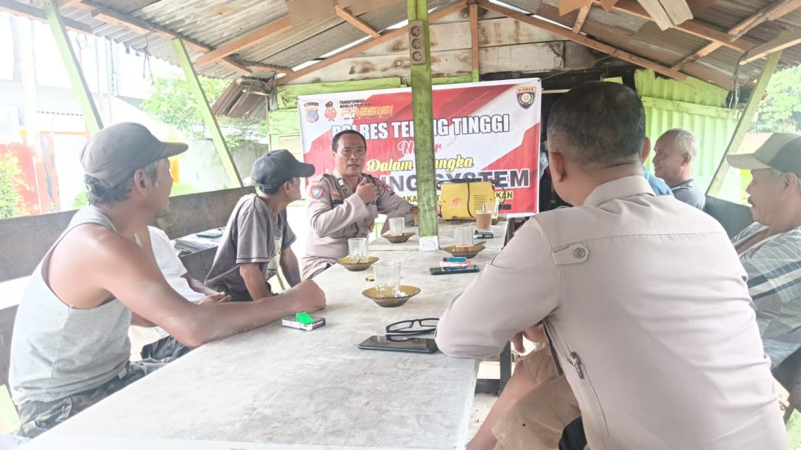 Polres Tebing Tinggi Cooling System Wujudkan Pilkada Damai 2024