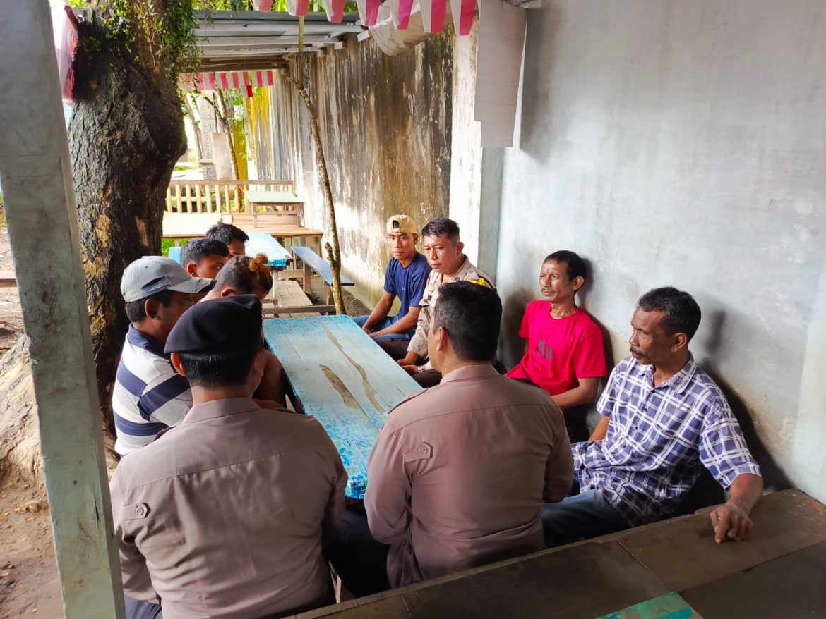 Jumat Curhat, Kapolsek Rambutan Dengarkan Keluhan Masyarakat