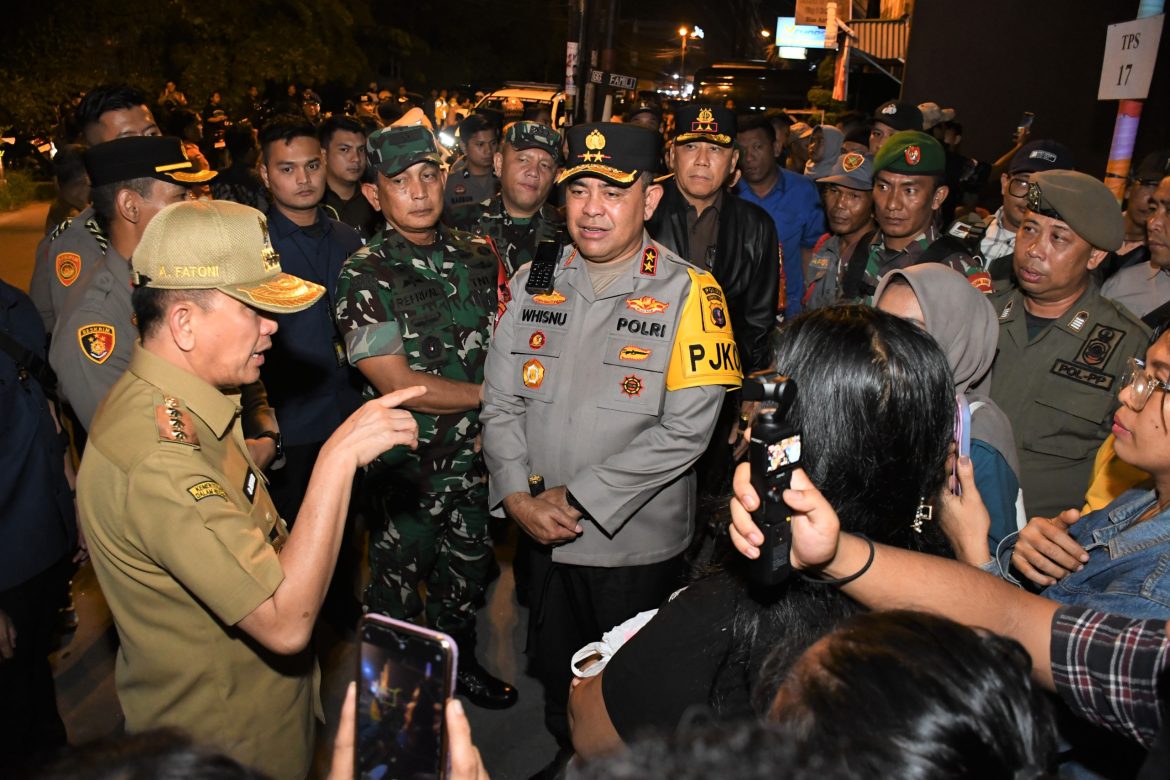 Patroli Gabungan TNI-Polri dan Forkopimda Pastikan Keamanan Jelang Pilkada Sumut 2024