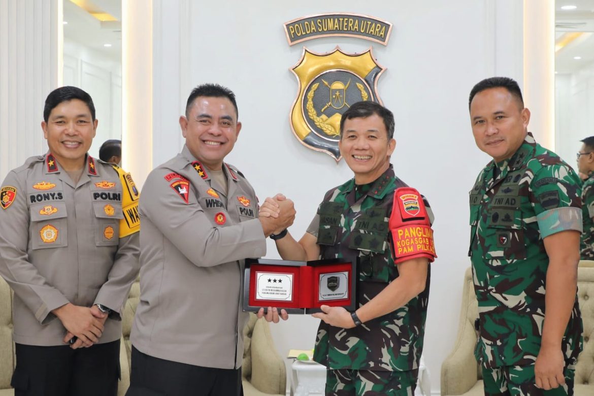 Pangdam I/BB Kunjungi Polda Sumut Apresiasi Sinergitas TNI-Polri