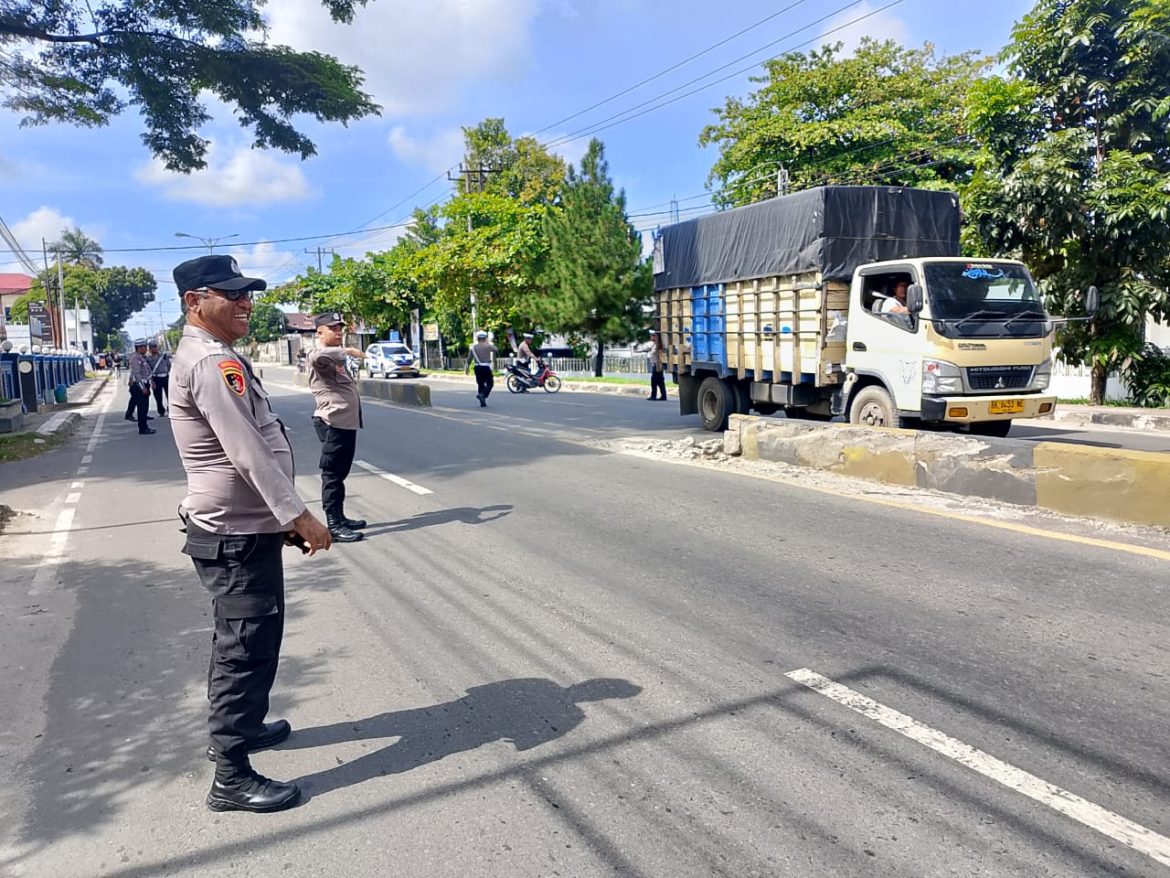 Polsek Padang Hilir Gelar Patroli untuk Cegah Kriminalitas dan Balap Liar