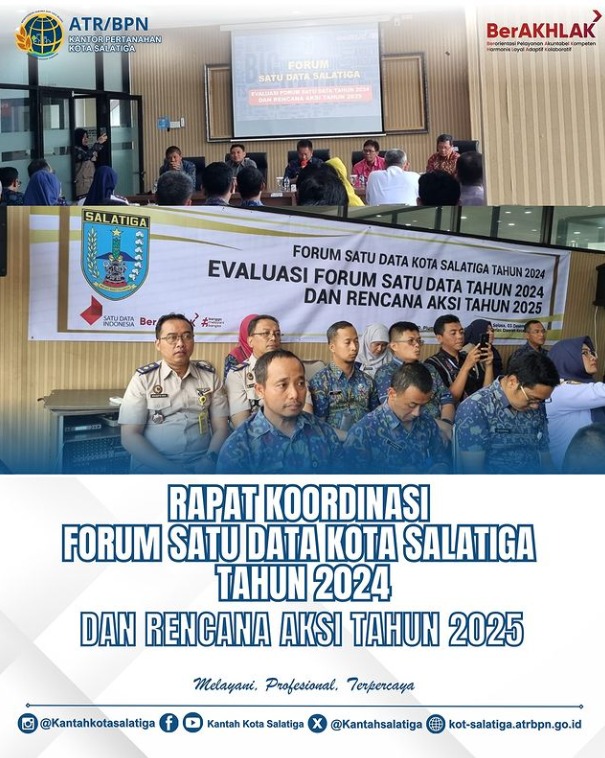 Rapat Koordinasi Forum Satu Data Kota Salatiga Tahun 2024