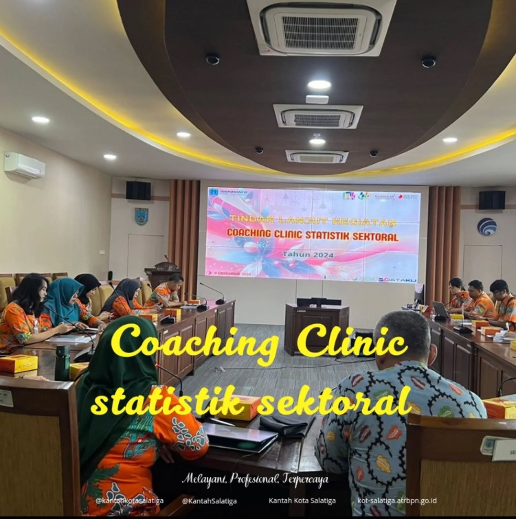 Coaching Clinic Statistik Sektoral