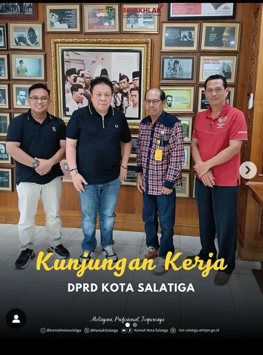 Kunjungan Kerja ke Kantor DPRD Kota Salatiga