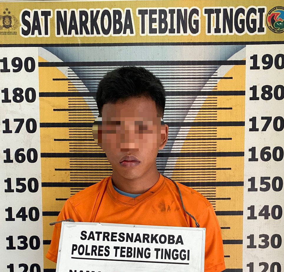 Sat Resnarkoba Polres Tebing Tinggi Tangkap Pemilik Sabu