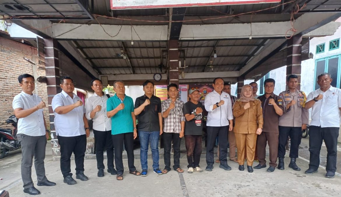 Sat Resnarkoba Polres Tebing Tinggi Bersama Ditresnarkoba Supervisi Kampung Bebas Narkoba