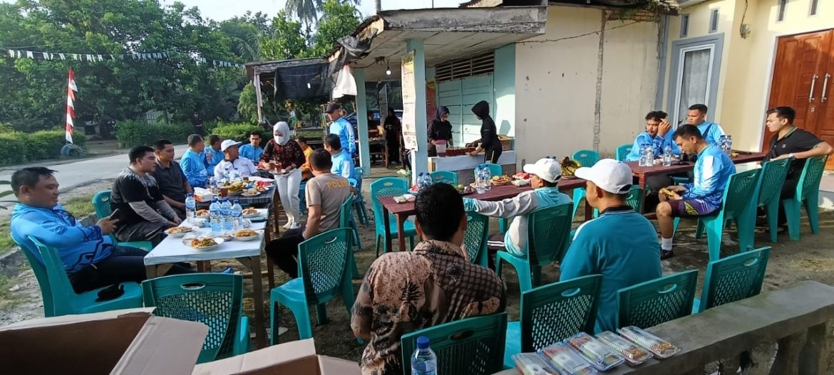 Kapolres Batu Bara Gowes Bersama Warga, Bangun Kamtibmas Pasca Pilkada 2024