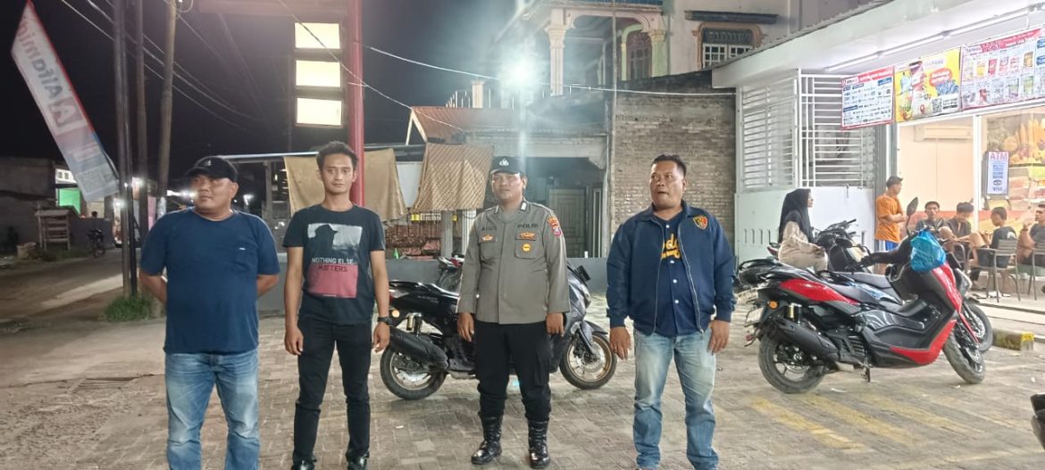 Polsek Medang Deras Patroli Antisipasi Gangguan Kamtibmas