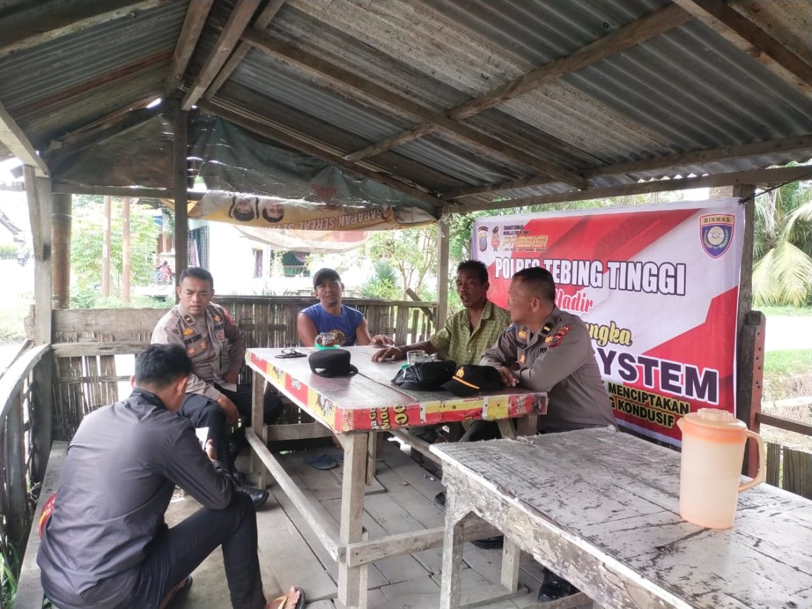 Ciptakan Situasi Aman, Polres Tebing Tinggi Cooling System di Brohol