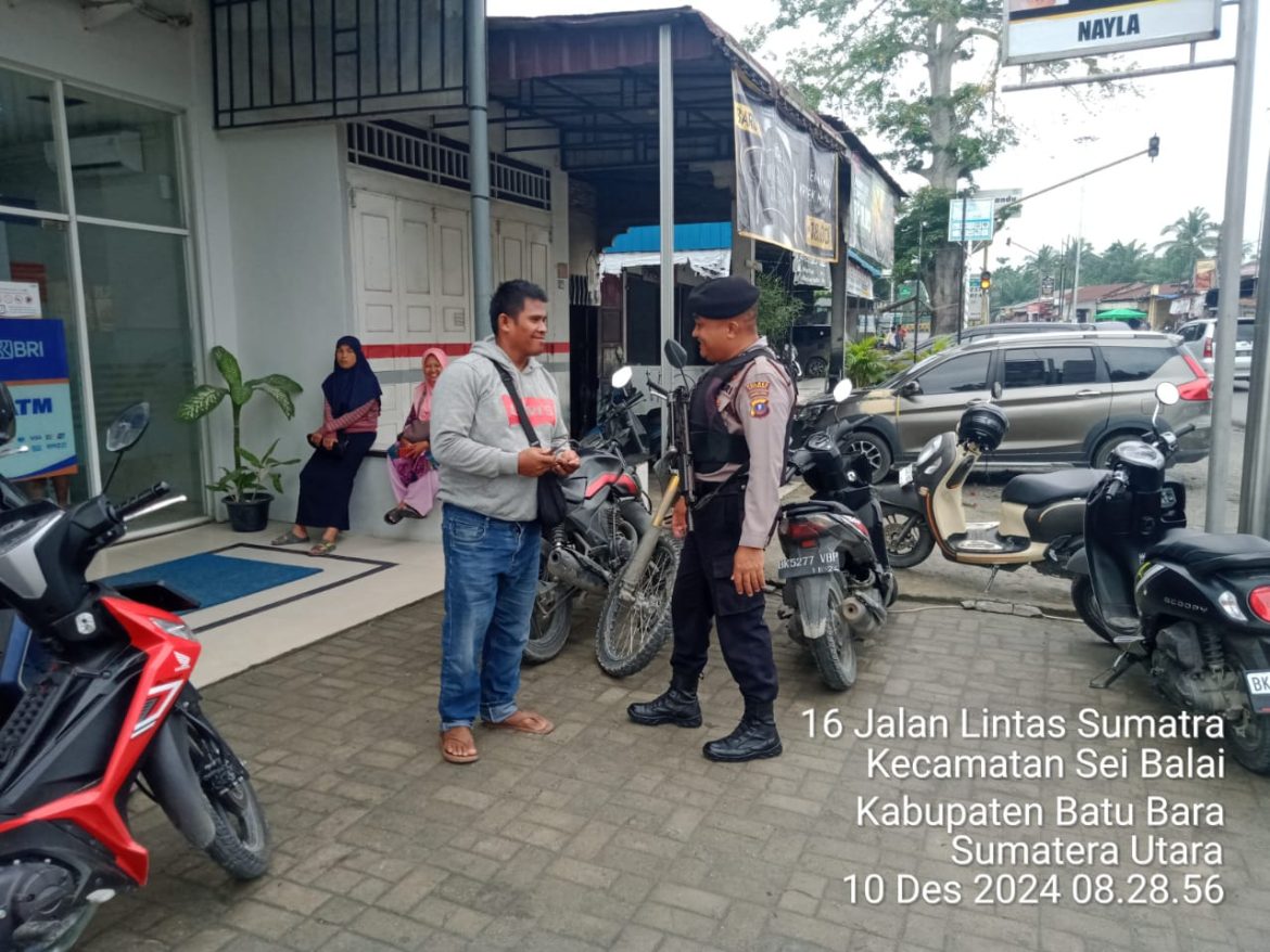 Jaga Kondusifitas Kamtibmas, Polres Batu Bara Optimalkan Patroli Dialogis