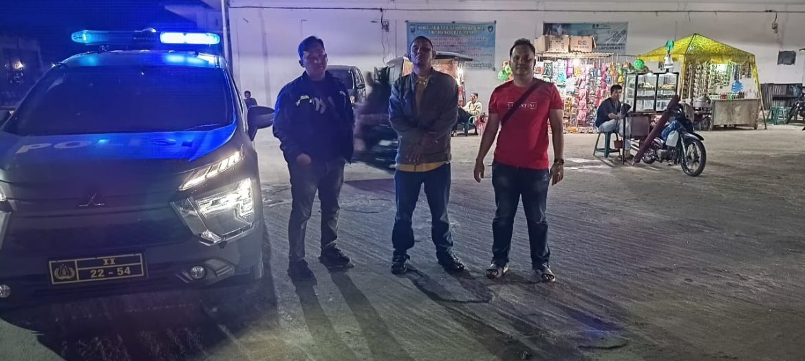 Polsek Labuhan Ruku Patroli Cegah Aksi Kejahatan Malam