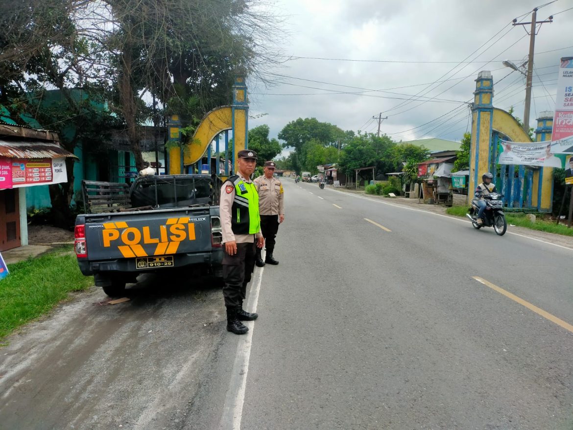 Jaga Kamtibmas, Polsek Padang Hulu Laksanakan Patroli Dialogis