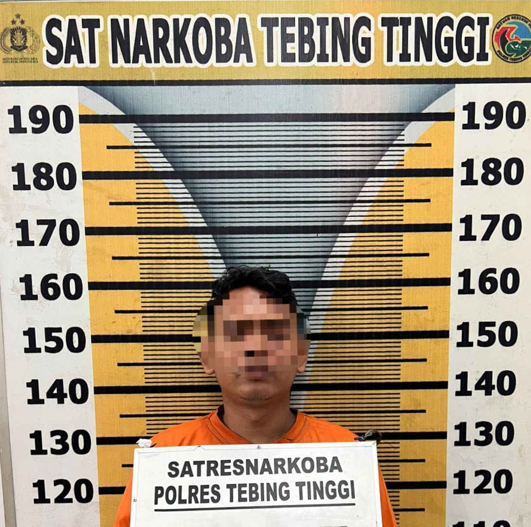 Sat Resnarkoba Polres Tebing Tinggi Tangkap Pemilik Sabu dan Ekstasi