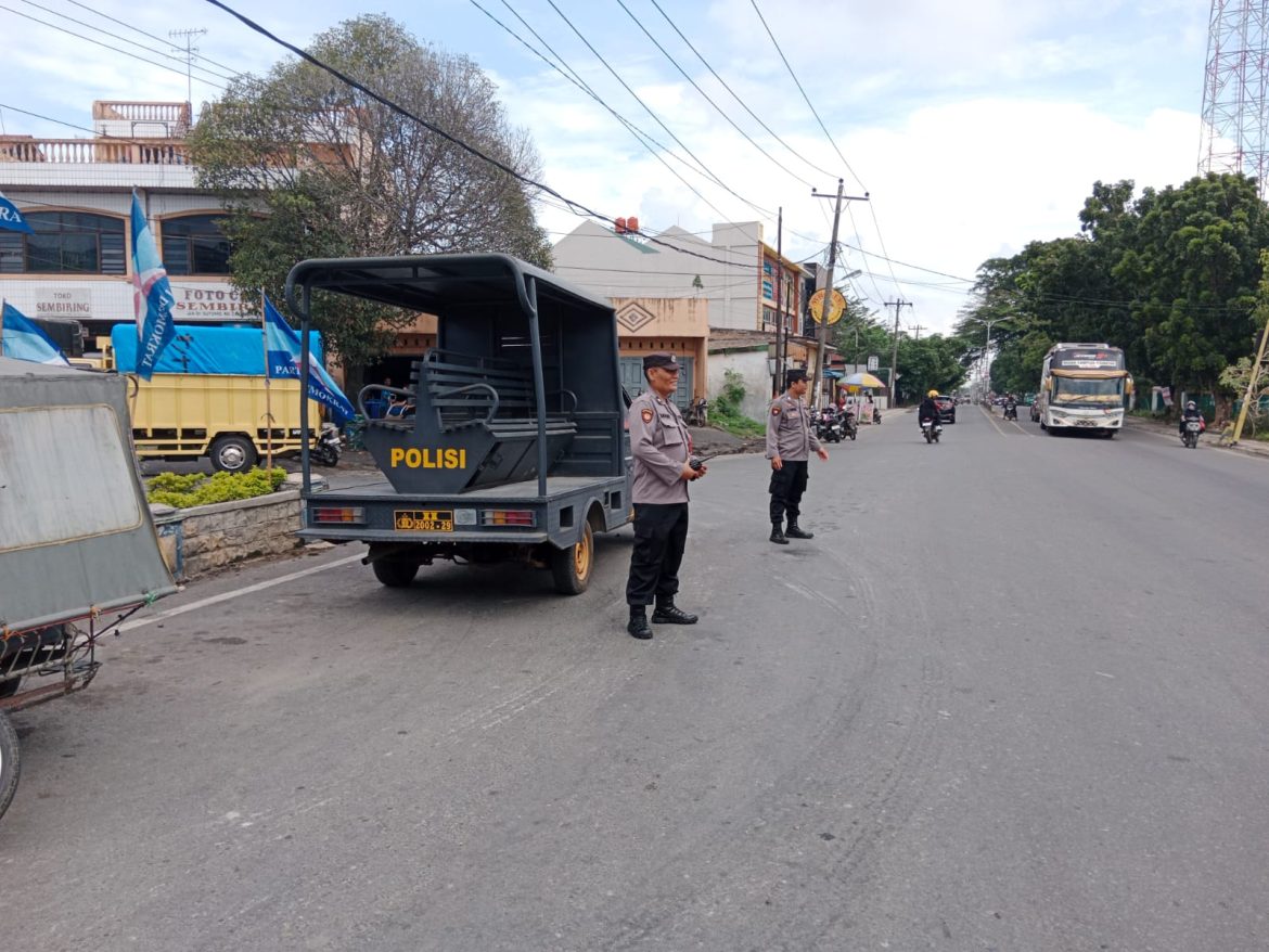 Patroli Dialogis Polres Tebing Tinggi Pastikan Situasi Aman dan Kondusif