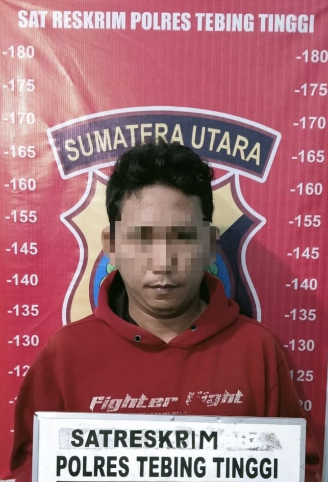 Sat Reskrim Polres Tebing Tinggi Tangkap Seorang Pria Terlibat Judi Online