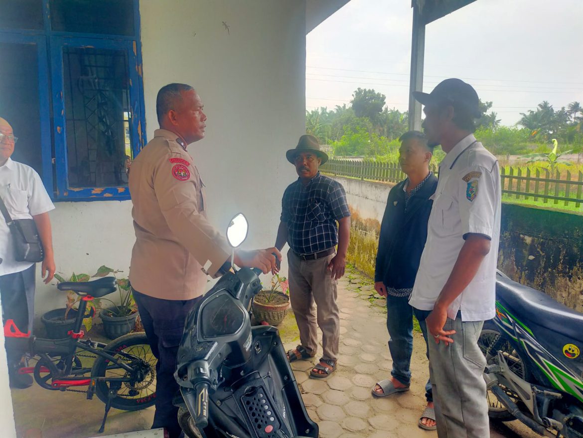 Polsek Medang Deras Cooling System Kamtibmas bersama Masyarakat