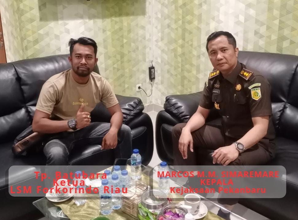 Forkorindo Apresiasi Kajari Pekanbaru Tegas Dalam Kasus Korupsi Diskominfo