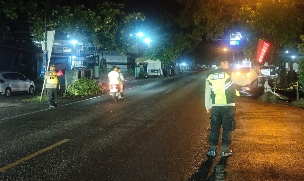 Polsek Padang Hulu Tingkatkan Keamanan Melalui Patroli Blue Light