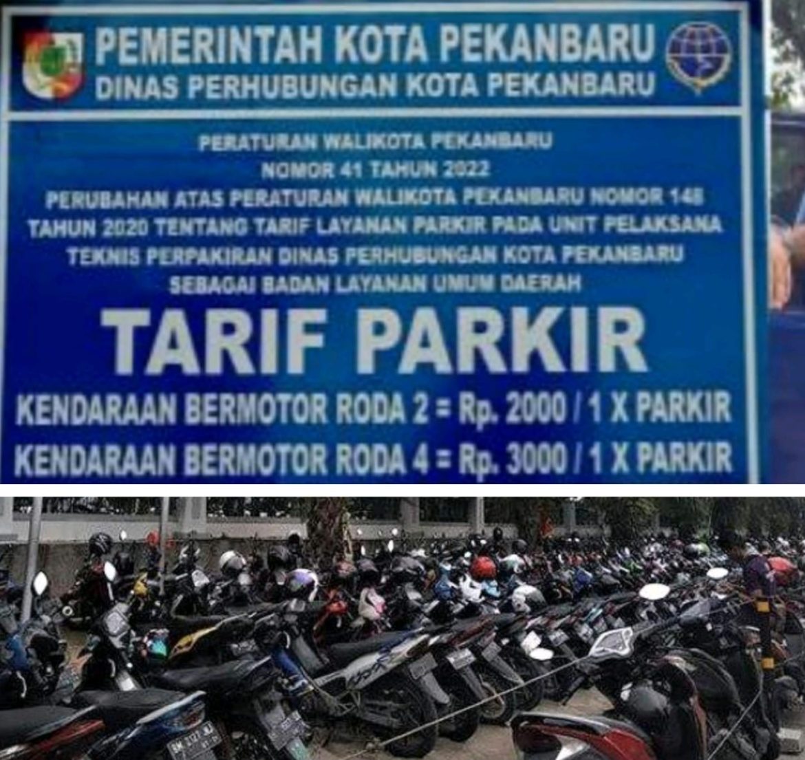 Tarif Parkir Di Pekanbaru Zona Satu Masih Seperti Biasa, Manajemen PT YSM: Kita Tunggu Perwako Nya Direvisi Dulu