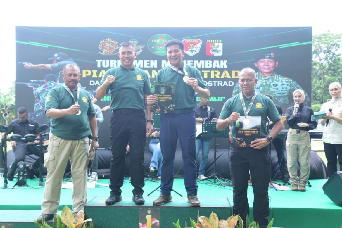 Danpasmar 1 Borong Prestasi Pada Kejuaraan Menembak Piala Pangkostrad