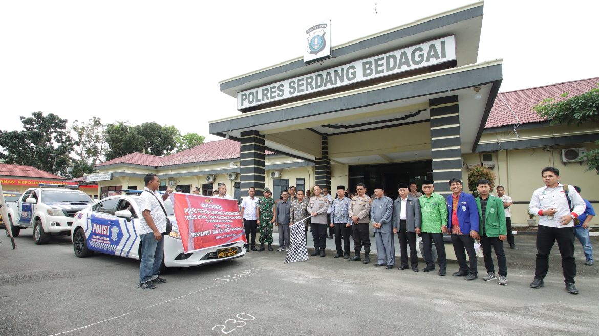 Baksos Polri Presisi, Polres Sergai Salurkan 400 Paket Sembako Sambut Ramadhan 1446 H