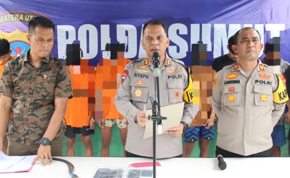 Polres Sergai Ungkap 13 Kasus Tindak Pidana